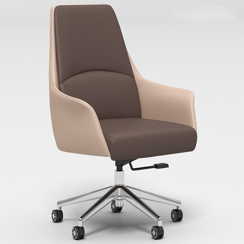 Office Meeting Chair Boss Business Meeting Staff Reception Negotiation Simple Computer High-end Pre-class Arc Chair