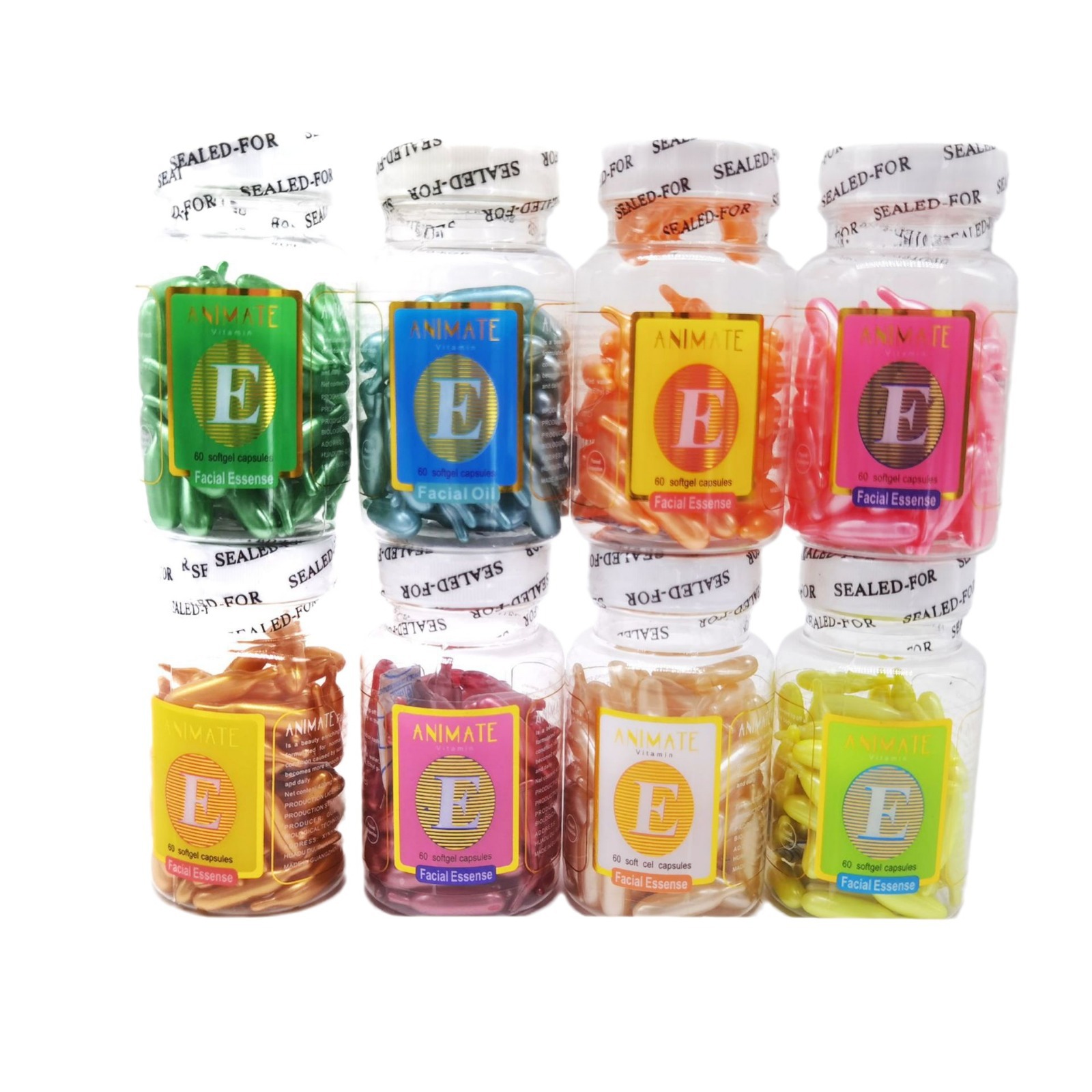 Foreign trade hot explosions ANIMATE beauty facial vitamin eVE essence capsules 60 capsules