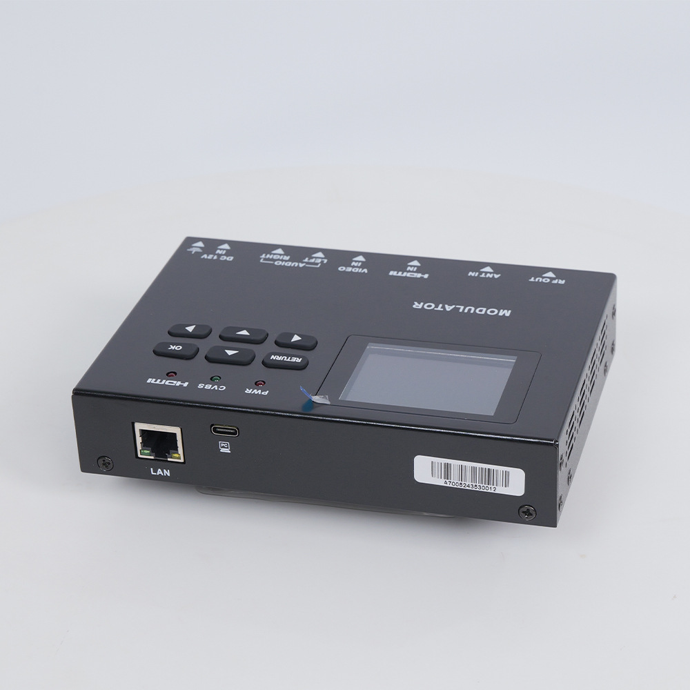 Single-Channel High-Definition Hotel Tv Encoding Modulator Hdml+Av to Dtmb Dvb-C/T Atsc Isdbt
