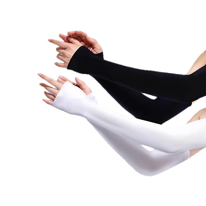 A generation of skin color invisible sunscreen sleeve ice silk cool breathable student sunscreen ice sleeve seamless cover tattoo