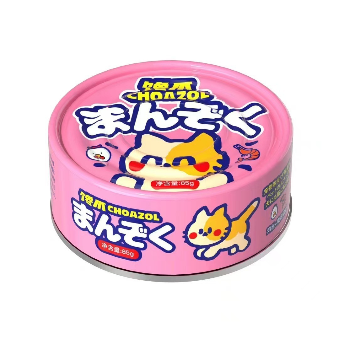 NEEKA Canned Cats Cats Shredded Chicken Snacks Canned Cats Canned Claws Canned Cats