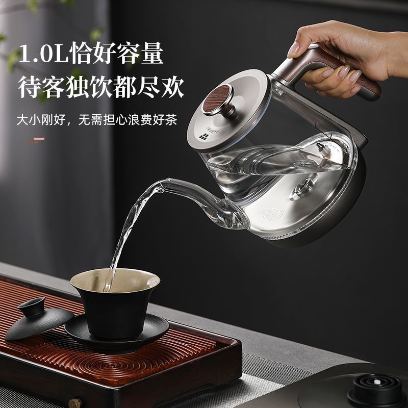 Fully Automatic Electric Kettle with Water Supply, Glass Tea Table, Integrated Tea Table, Tea Brewing, Water Pumping, Electric Tea Stove