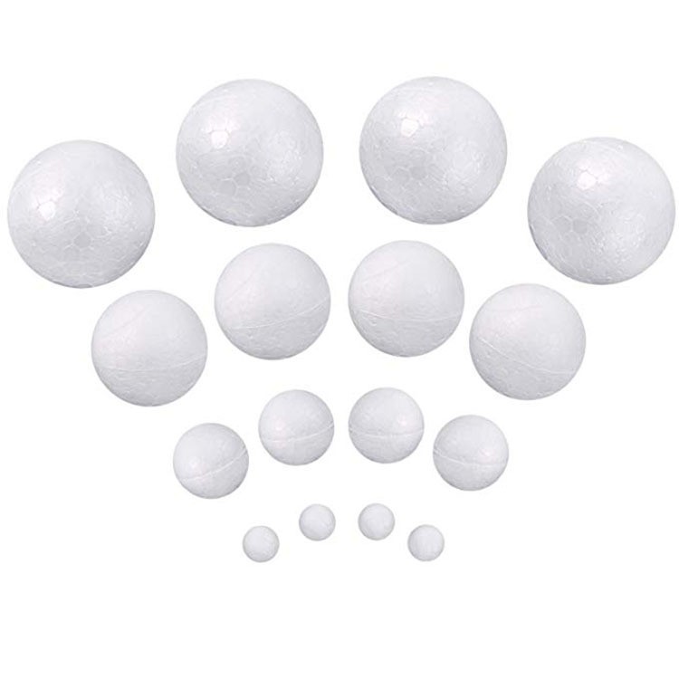 Zhejiang Hot-selling Foam Ball Wedding Ball Styrofoam Ball Wedding Decoration Toy Factory Direct Sales Ball