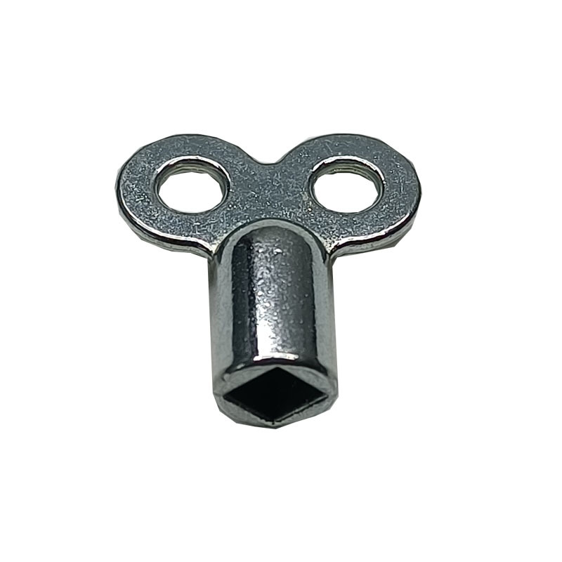 Radiator Exhaust Valve Key Switch Radiator Accessories Exhaust Valve Four-Corner Vent Valve Wrench Small Key