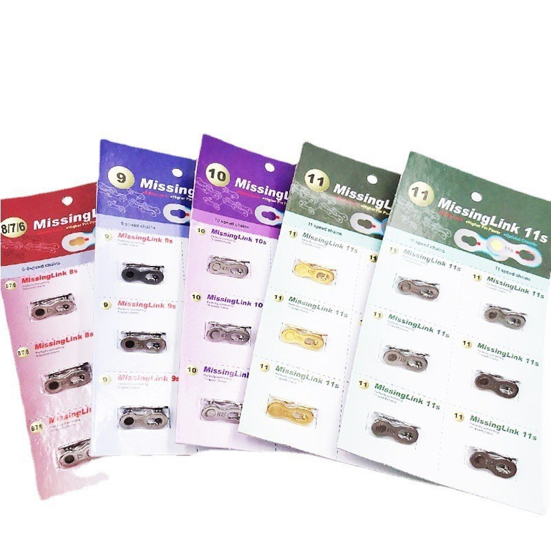 Mountain Bike Chain Magic Buckle 8 9 10 11 Speed Quick Release Buckle Road Bike 24 27 30 Speed Magic Buckle