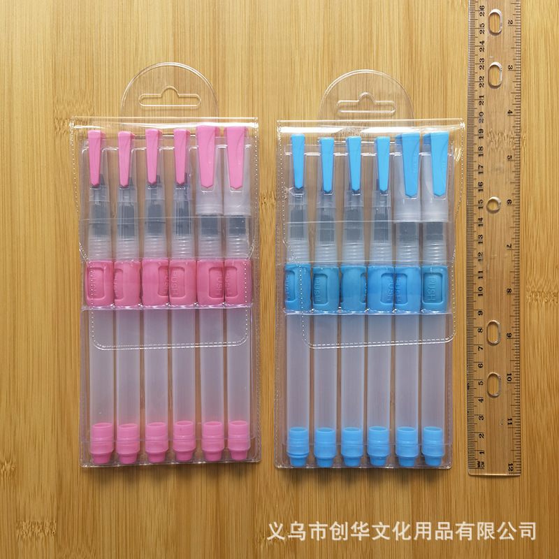 Manufacturer Supplies Solid Watercolor Tap Water Brush Water Storage Type Nylon Watercolor Brush Filled with Water Nylon Painting Pen