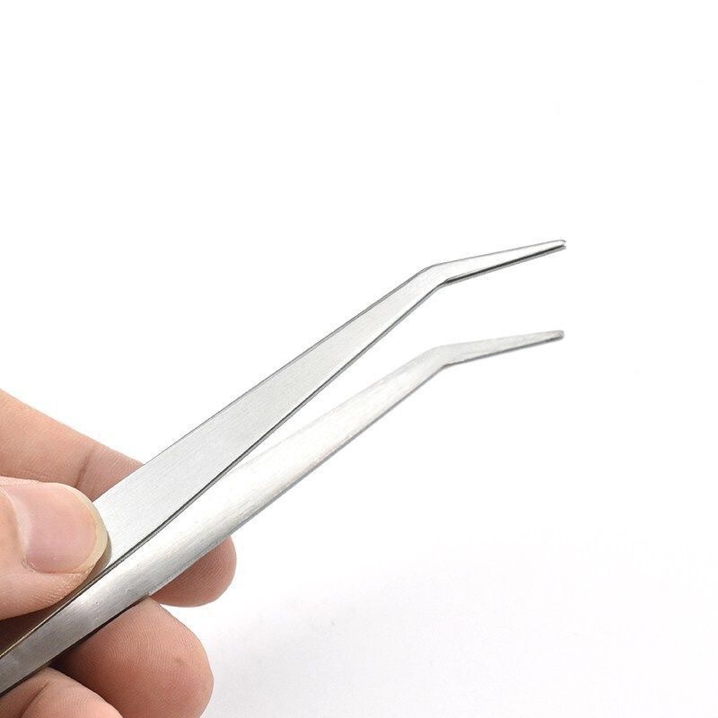Curved straight tweezers aquarium gardening landscape handmade fleshy bird's nest peach eyelash curler holding tool manufacturers supply