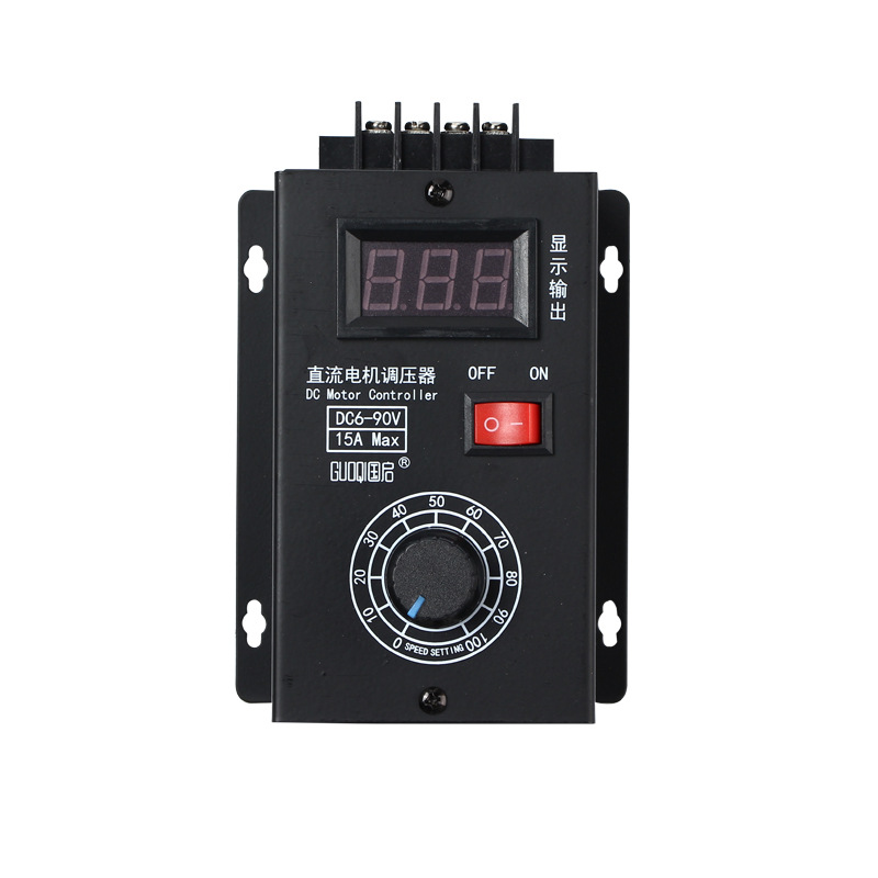 Dc Brush Motor Speed Controller PLC6V12V24V36V48V60V72V90V NeutrAl 15A ControllAble TrAnsfer