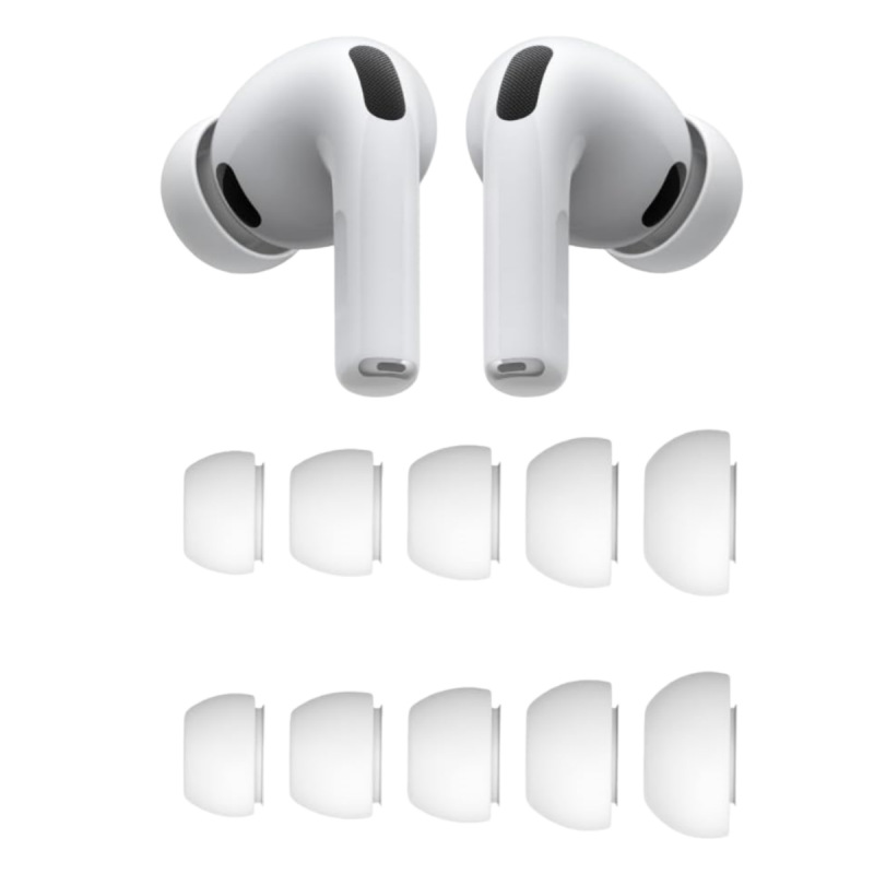 Suitable for 2025 AirPods Pro3 Earplugs Apple Earphones Silicone Ear Caps Bluetooth Earphone Covers