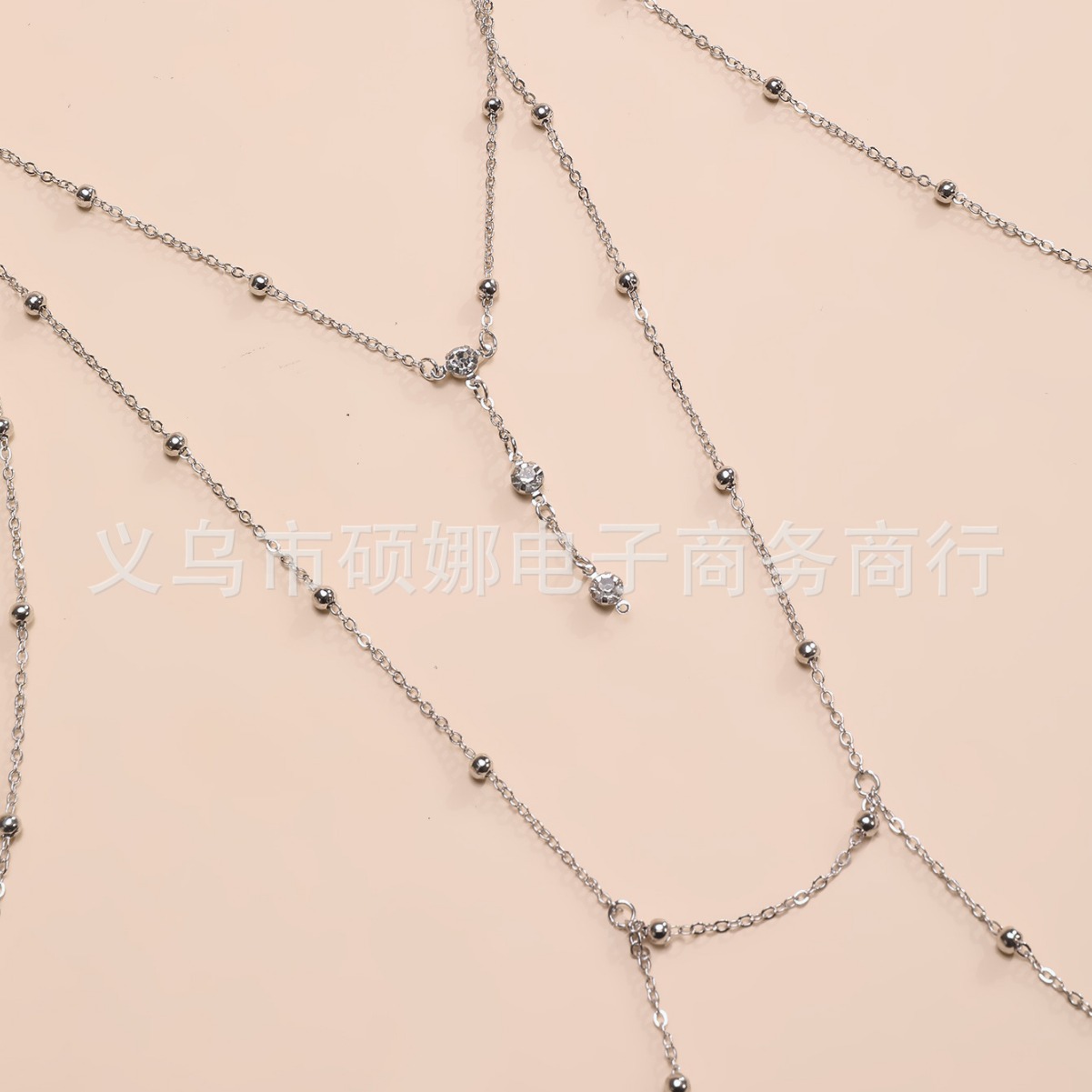 Factory wholesale in stock explosion beach vacation bikini sexy fashion chest chain ins color body chain chest chain