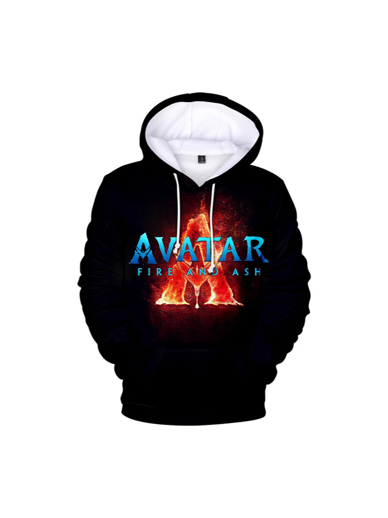 Avatar: Fire and Ash Sweatshirt Pullover Hoodie Fleece Top