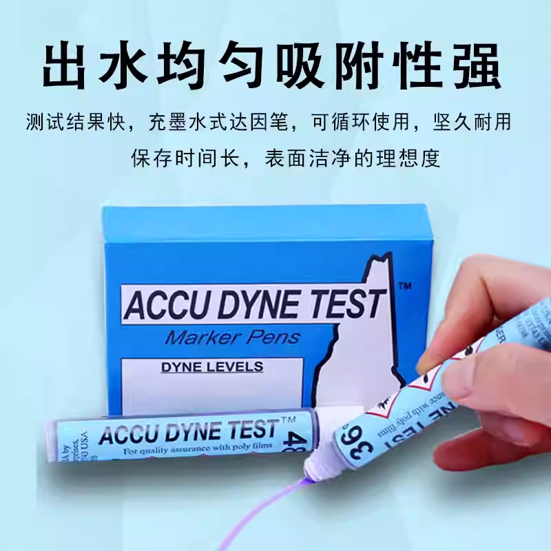 Original Authentic American Accu Dyne Pen German Schron Schumann No. 38 Corona Pen Surface Tension Test Pen