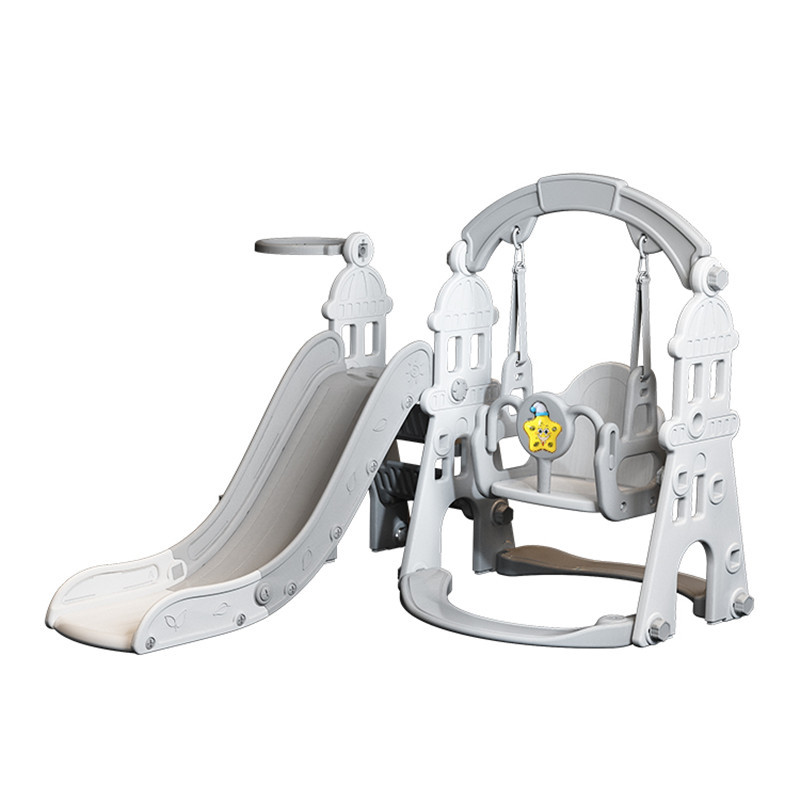 [Slide Indoor Home Kidsren's Climbing Frame Small Baby Family Amusement Park Swing Combination Toy]