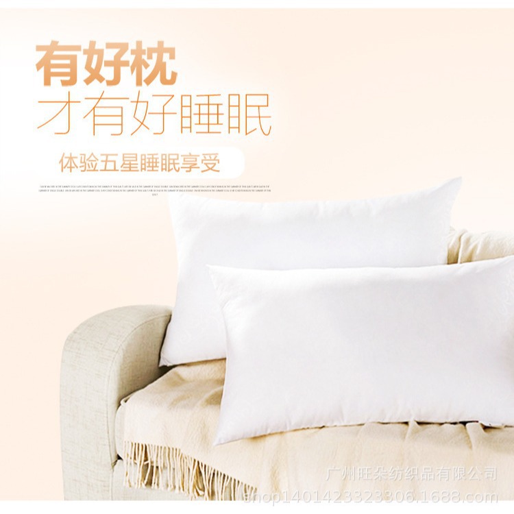 Customized Children's Adult Student Dormitory Pillow Pillow Core Soft Feather Silk Nap Pillow Kindergarten Bedding Manufacturer