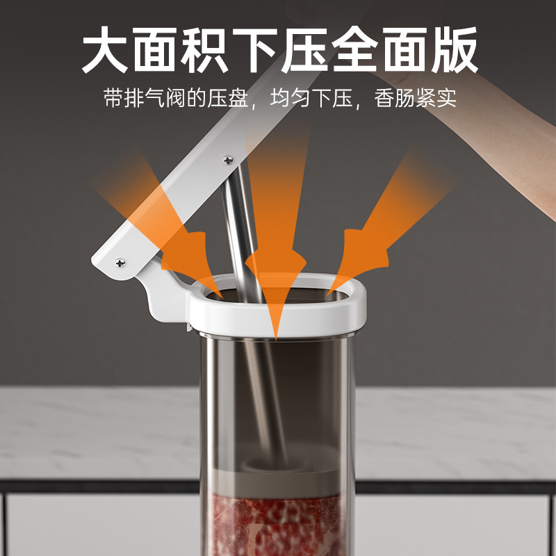 Wholesale enemator household manual sausage enema machine enema machine jar casing tool new type sausage sausage
