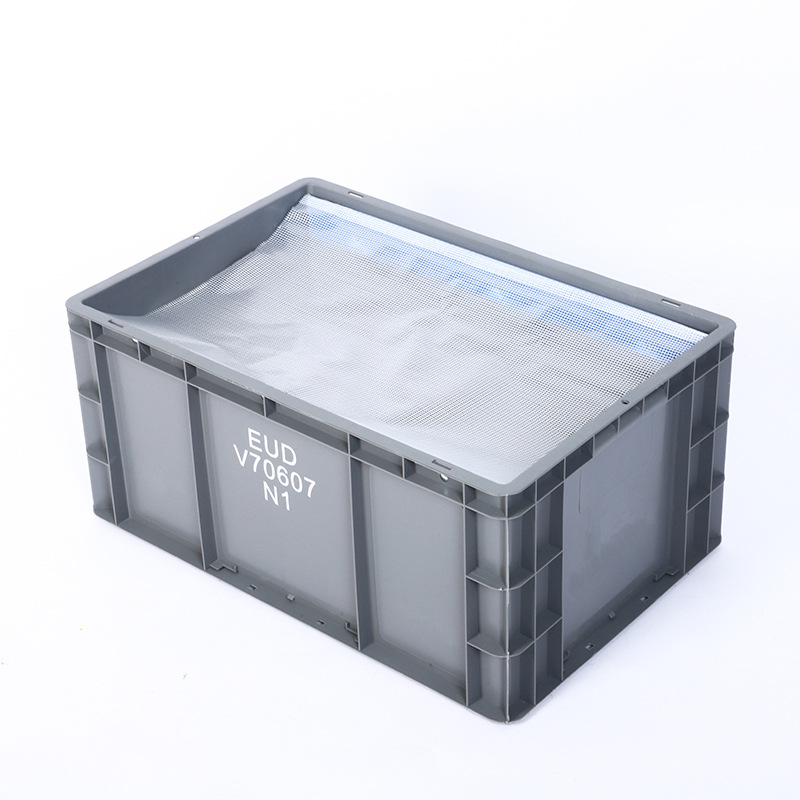 Plastic Turnover Box with Lid Large Logistics Transportation Turnover Box Stackable Turnover Box Industrial Logistics Box Wholesale