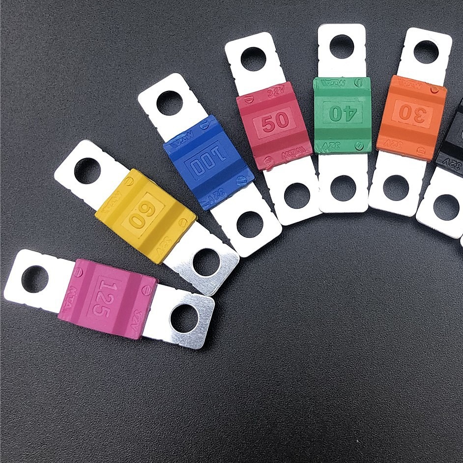 ANS MINI MIDI small size Flat Bolt Type Automotive Fuse Sheet 125A150A175A200A