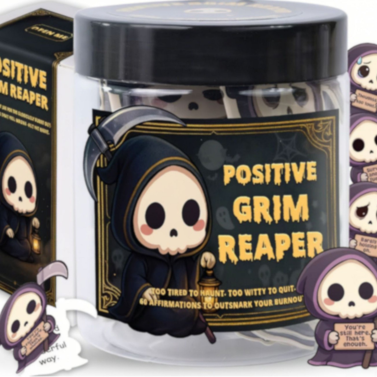 Cross-Border Popular New Product Positivepickleemotionalcards Positive Emotional Affirmation Cards