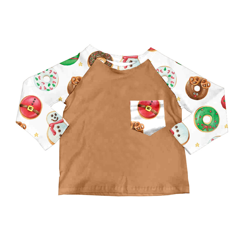 Boutique Foreign Trade Children's Clothing Printed Children's Cute Creative Custom Autumn Long Sleeves