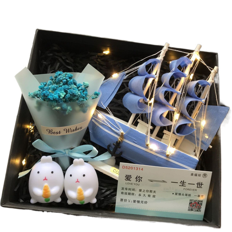 Smooth Sailing Sailboat Desktop Ornaments for Boys’ Birthdays for Boy Friends