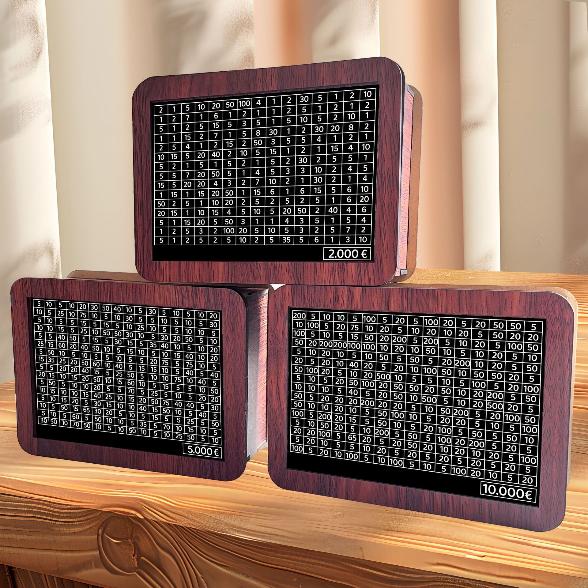 in stock MoneyBoxwithCounter wooden piggy bank can enter and exit children's storage tank decoration living room