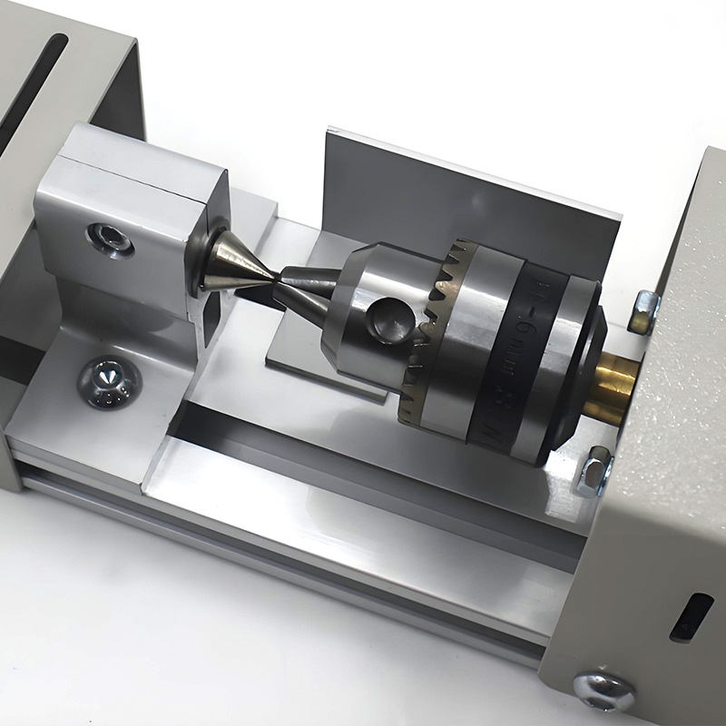 High-Precision Miniature Lathe Wood Hand Bead Processing DIY Model Multi-Functional Household Small Lathe