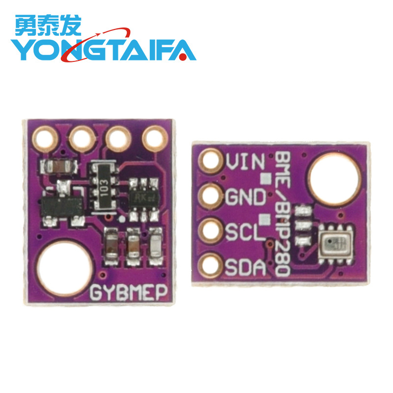 Gy-Bme/Bmp280 3.3V-5V Temperature, Humidity and Atmospheric Pressure Sensor Module