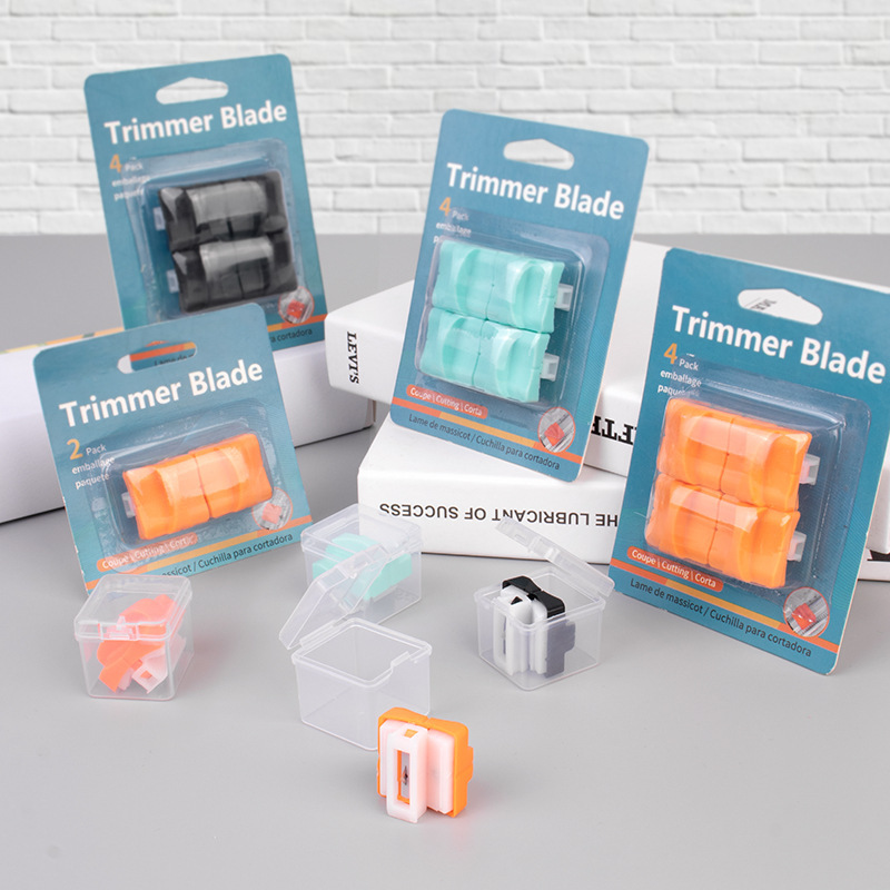 Security Paper Cutter Spare Blade Invisible Cutting Paper Cutter Replacement Blade Paper Cutter Two-Way Cutting Blade Set