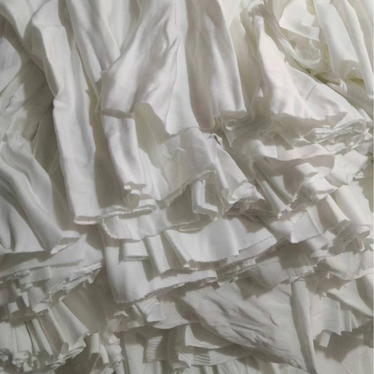 Manufacturer Customized Industrial Cloth White Machine Wiping Cloth, Lint-Free Large Rag, Water-Absorbent and Oil-Absorbent, Full Polyester Industrial Rag