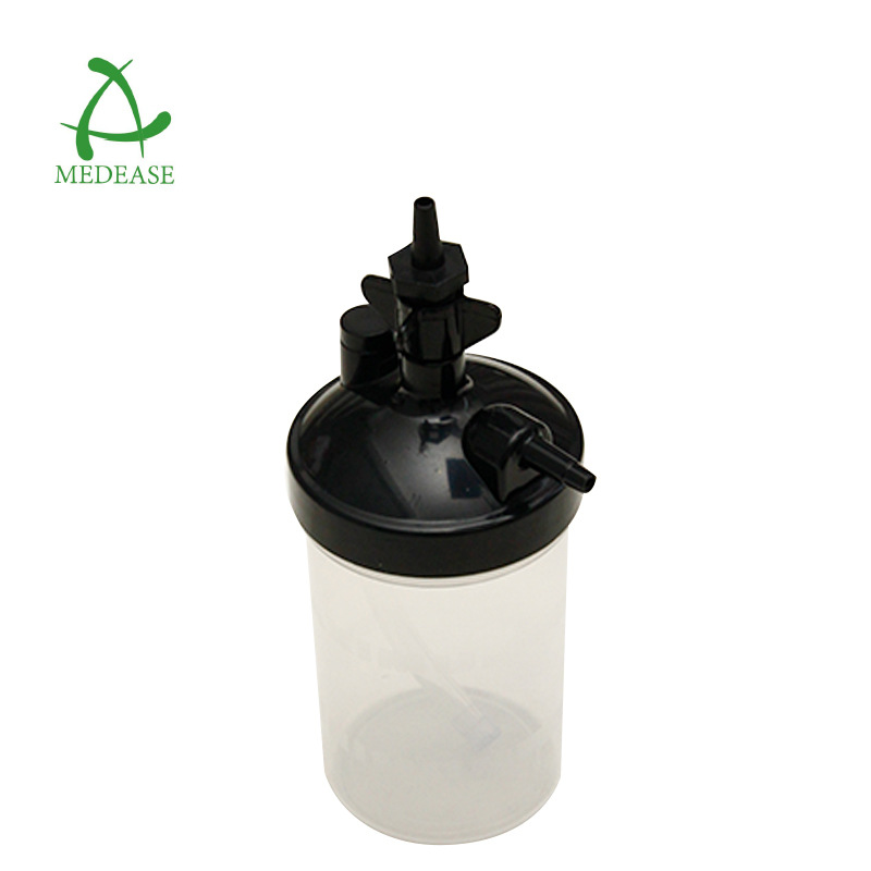 Manufacturer Supplies Humidification Cup for Home Use, Medical-Grade Oxygen Concentrator, Ventilator Accessories, Humidification Bottle, Quick-Connect Oxygen Humidification Cup