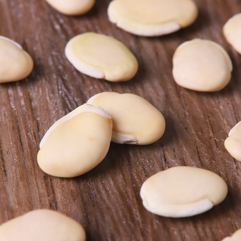 White Lentils 500g Guangdong Farm Fresh Self-Grown Large Capsules Authentic Large White Lentils Chinese Medicinal Materials Fresh Dry Goods