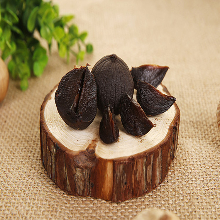 Shipped from the Place of Origin Jinxiang Fermented Black Garlic Jinxiang Specialty 250g Single Head Black Garlic