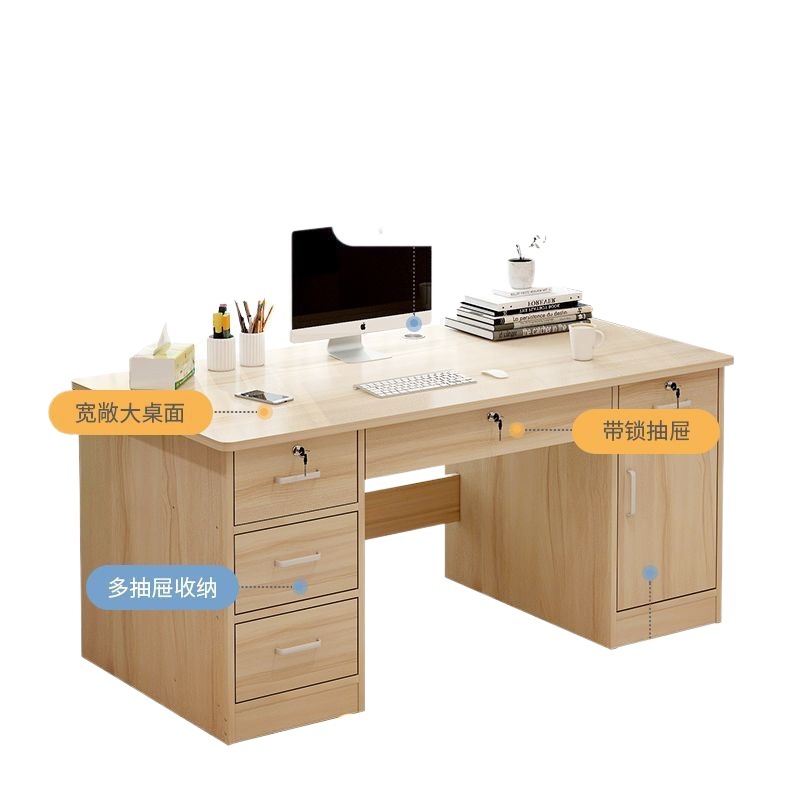 Desktop Computer Desk Office Desk Home Simple Workbench Student Rental Desk Writing Bedroom Desk Cross-Border