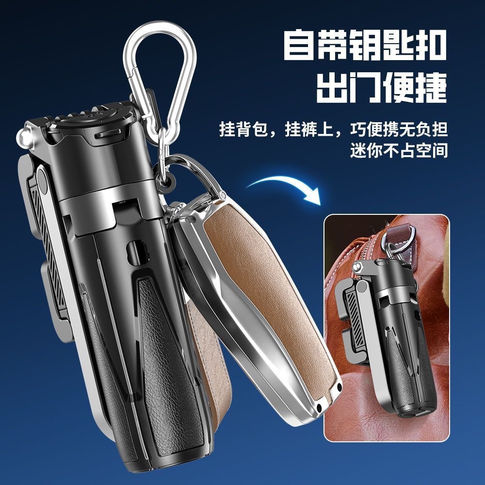 P15Mini Bluetooth Selfie Stick Portable Telescopic Phone Holder Travel Photography Live Streaming Handheld Tripod with Fill Light