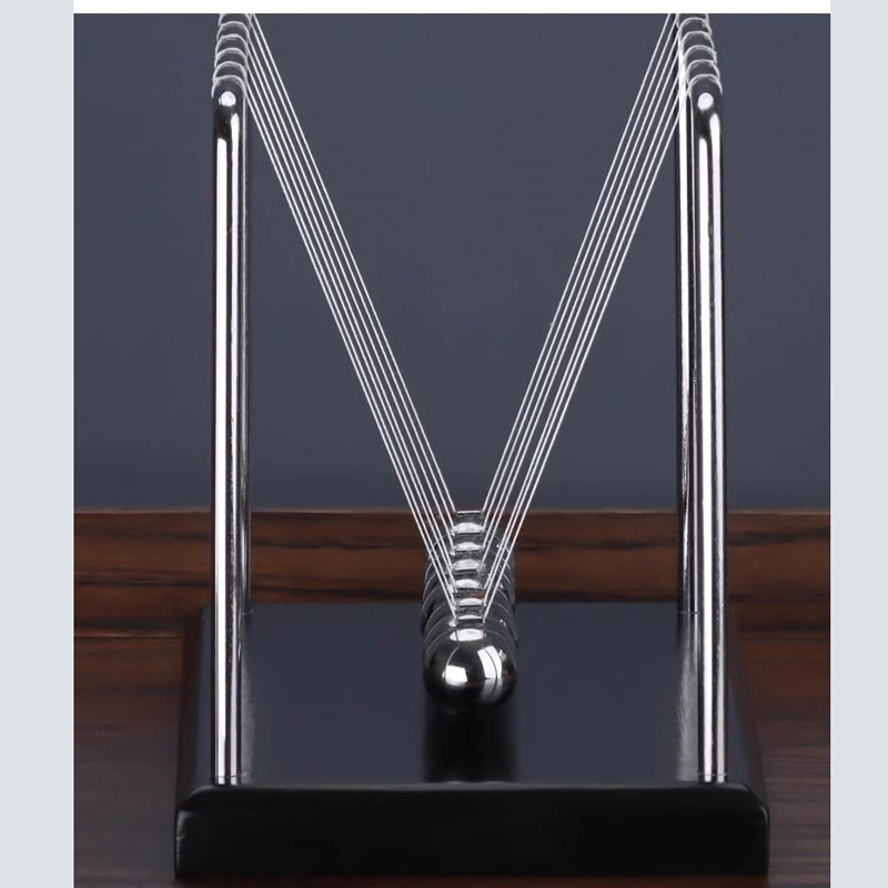 Newton pendulum 7 ball wholesale chaos pendulum metal crafts gift creative ornaments home Newton pendulum