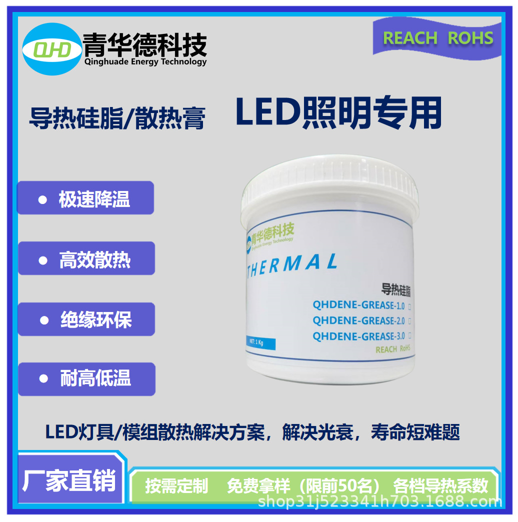 Специальная термопаста / термогель / паста для радиаторов / 3.0W для светодиодного освещения