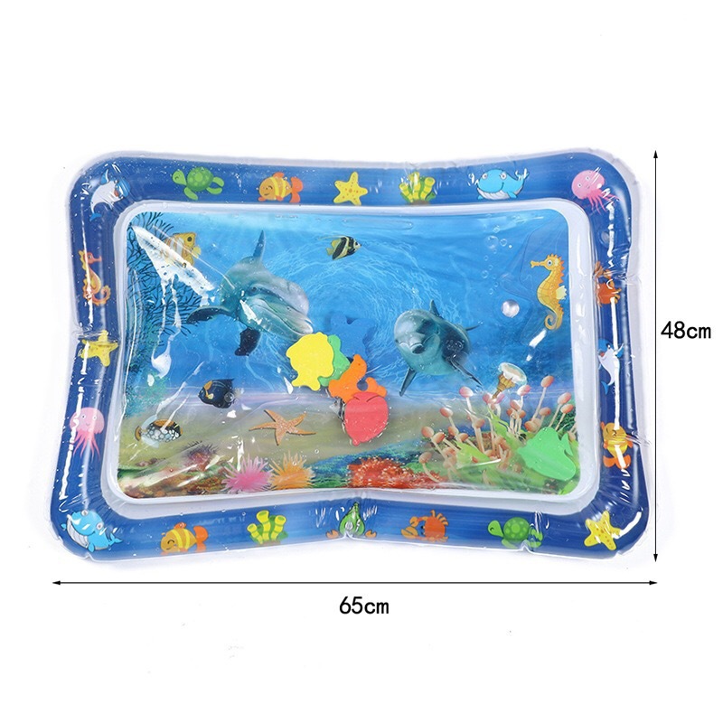 Cross-Border Inflatable Baby Water Play Pet Pat Mat Animal Alphabet Inflatable Toy Foreign Trade Baby Toy