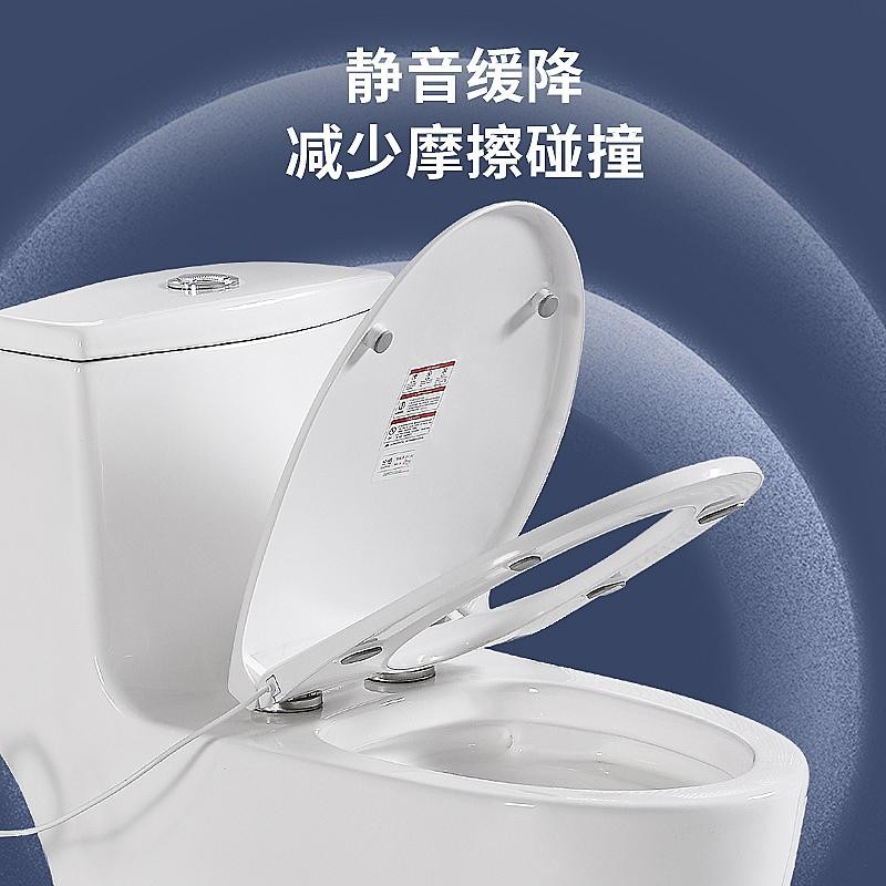 Universal Toilet Slow Down Toilet Cover Intelligent Heating Constant Temperature Cover Seat Ring Anti-leakage U-type V-type O-type Cover