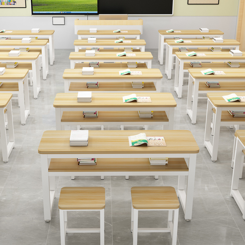 Desks and Chairs for Training Classes, School Tutoring Classes, Cram Schools, Rounded Corner Study Tables, Desks and Chairs for Primary and Secondary School Students, Training Tables