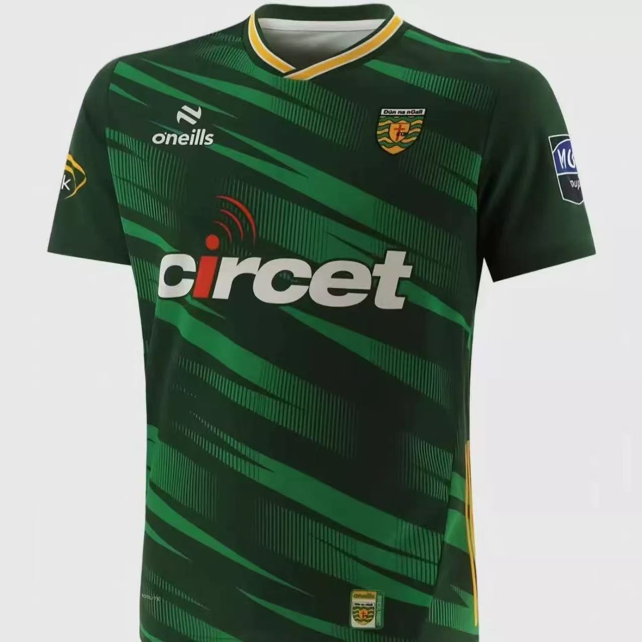 2025Gaa New Olive Suit Dublin Red Ross Mis Antrim Mio Short-Sleeved Top