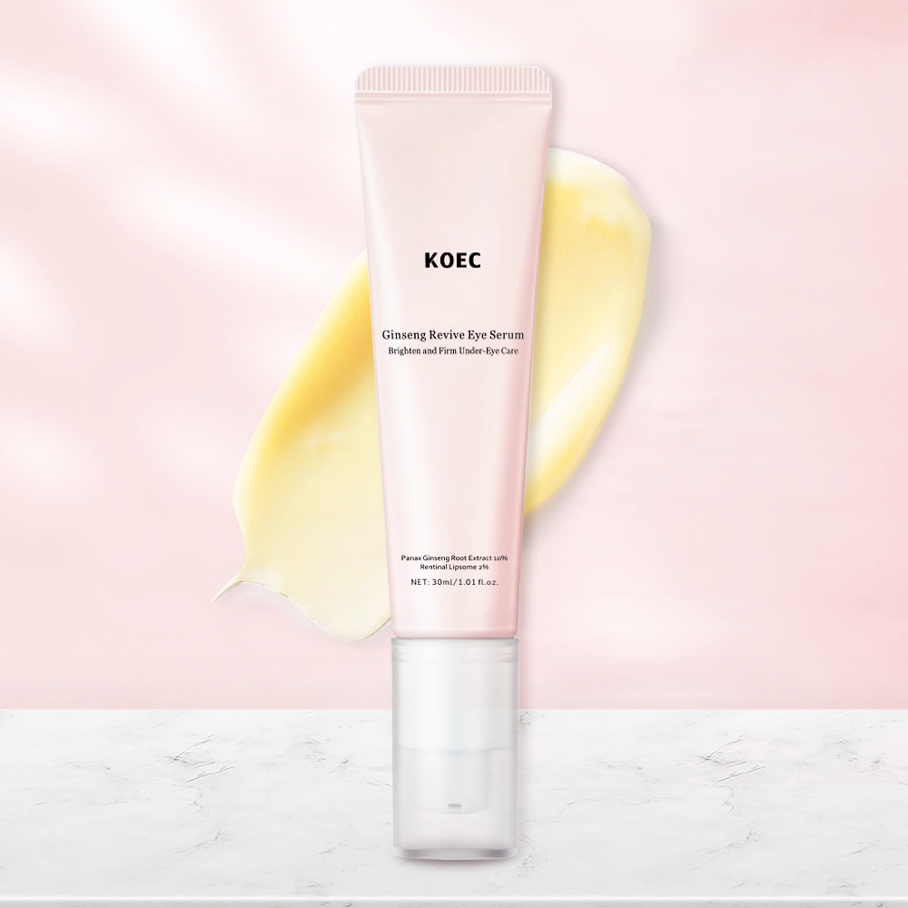 Эссенция для глаз KOEC с женьшенем, осветляющая, корейская косметика, ретиноловый крем для глаз, оптовая продажа через границу