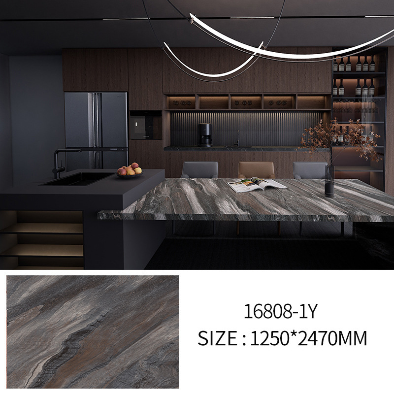 Jinxiangfang Source Factory Marble Pattern Stickers Melamine Impregnated Paper Particle Board Plywood Sheet Stickers