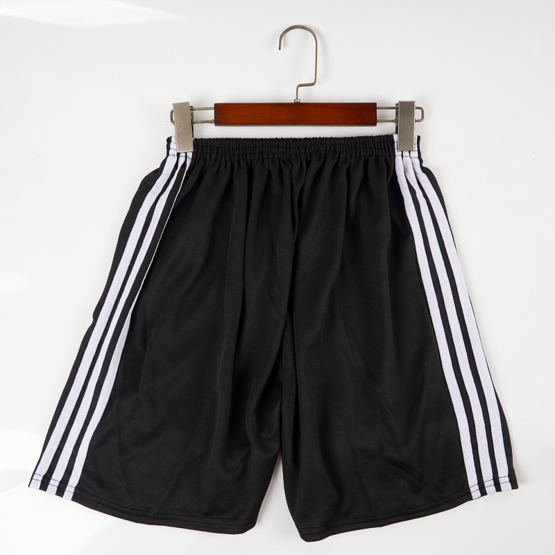 Summer Men's Sports Shorts Drifting Three-Bar White Rope Basketball Pants Men's Low-Price Beach Pants Manufacturer Wholesale