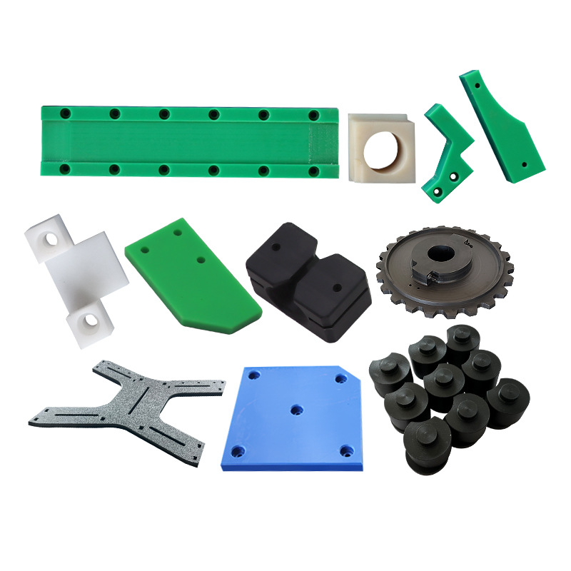 Ultra-High Molecular Weight Polyethylene Processing Parts Gear Pulley Pad Wear-Resistant Parts Processing Upe Special-Shaped Parts