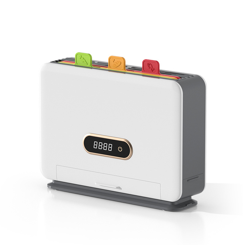 Disinfection Knife Holder, Multi-Functional Storage Rack, Knife and Cutting Board All-In-One Machine, Ultraviolet Sterilization with Drying, Chopstick Holder, Tableware