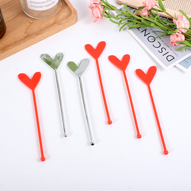 Acrylic Mixing Stick Disposable Sealed Cup Stirring Stick Plastic Pla Cocktail