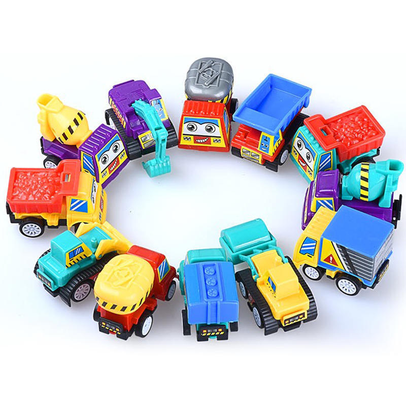 Cross-border mini Huili car children's toy car boy's fall-resistant animal car wholesale temu generation hair