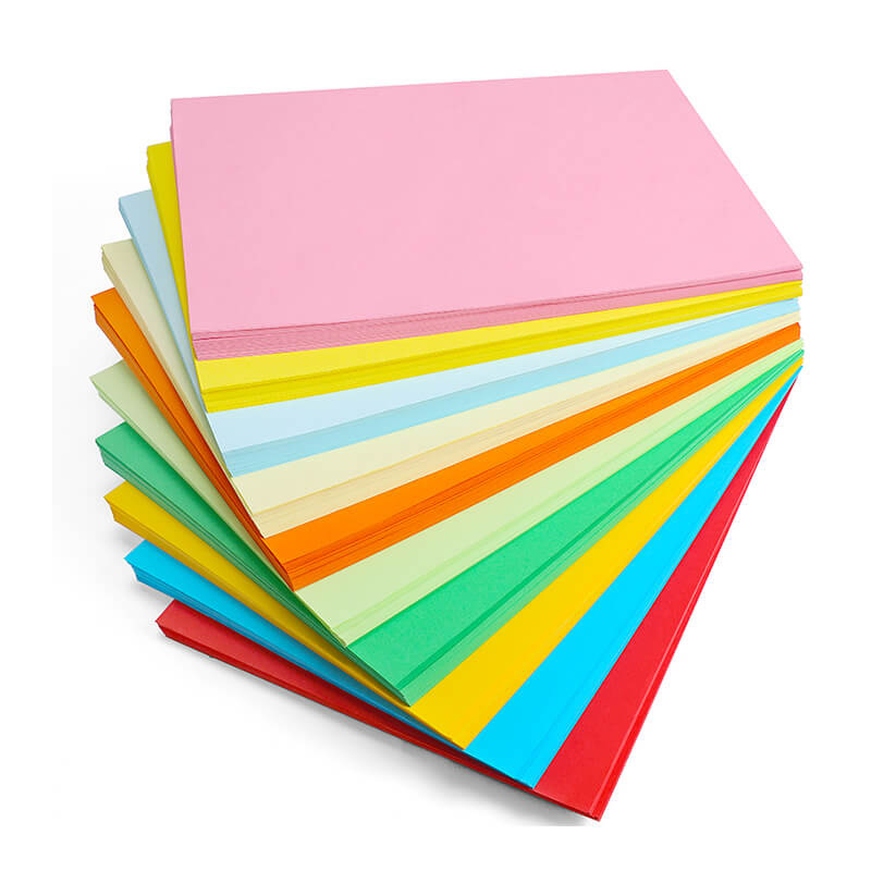 A4 70g 10 colors 100 sheets color paper wholesale 20 colors 100 sheets color printing paper origami aircraft color paper
