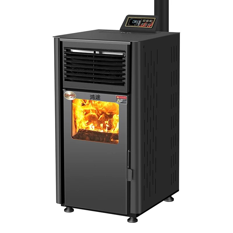 2025 New Pellet Stove Heating Stove Household Heating Pellet Stove Water Boiling Pellet Wood Dual-Purpose Heating Stove