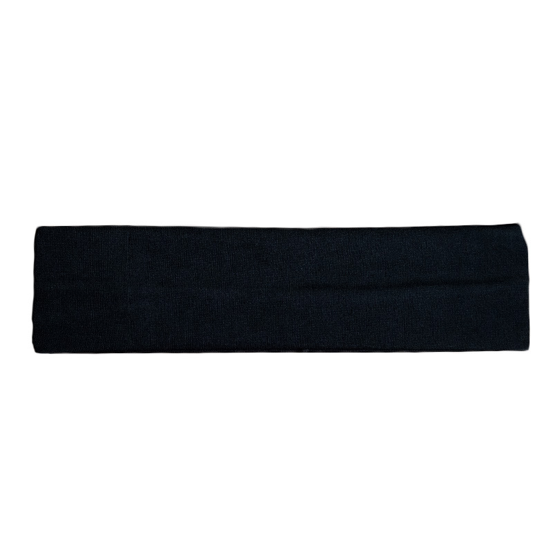 Solid Color Sports Headband Yoga Elastic Fitness Running Style Multi-Color Headband Sweat-Absorbent Cotton Headscarf Face Wash Headband